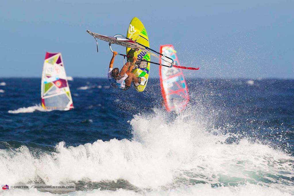 Nicole Bandini - 2014 PWA Tenerife World Cup, Day 1 ©  Carter/pwaworldtour.com http://www.pwaworldtour.com/